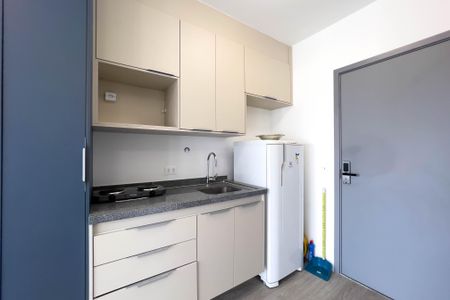 Cozinha de apartamento à venda com 1 quarto, 27m² em Vila Mariana, São Paulo