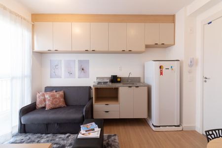 Apartamento à venda com 27m², 1 quarto e sem vaga Apartamento à venda com 27m², 1 quarto e sem vagaSala/Cozinha