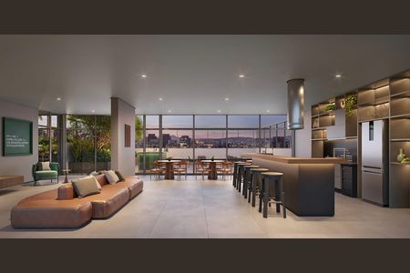 Apartamento à venda com 28m², 1 quarto e sem vagaÁrea comum