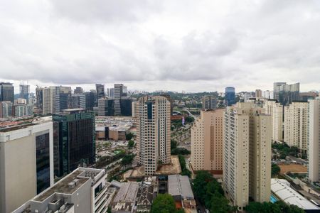 Apartamento à venda com 88m², 1 quarto e 2 vagasVista da Varanda da Sala