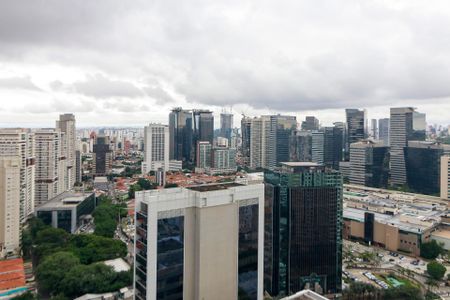 Apartamento à venda com 88m², 1 quarto e 2 vagasVista da Varanda da Sala