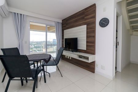 Apartamento à venda com 88m², 1 quarto e 2 vagasSala