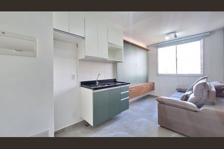 Apartamento à venda com 25m², 1 quarto e sem vaga Apartamento à venda com 25m², 1 quarto e sem vagaSala/Cozinha