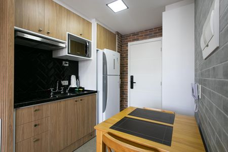 Studio para alugar com 25m², 1 quarto e sem vagaCozinha