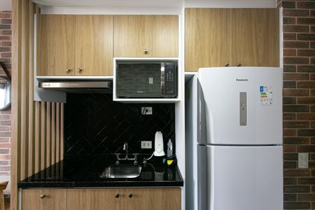 Studio para alugar com 25m², 1 quarto e sem vagaCozinha