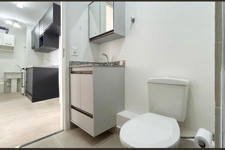 Apartamento para alugar com 43m², 1 quarto e 1 vaga Apartamento para alugar com 43m², 1 quarto e 1 vagaBanheiro