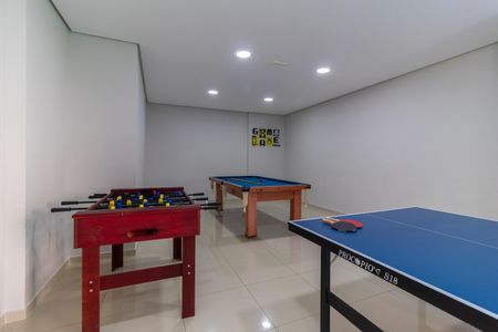 Apartamento para alugar com 39m², 1 quarto e sem vaga Apartamento para alugar com 39m², 1 quarto e sem vagaÁrea comum - Sala de Jogos