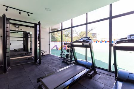 Apartamento para alugar com 39m², 1 quarto e sem vaga Apartamento para alugar com 39m², 1 quarto e sem vagaÁrea comum - Academia