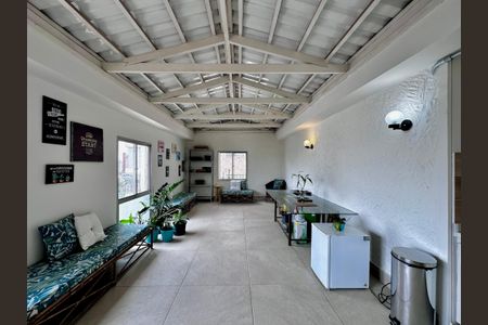 Apartamento à venda com 33m², 1 quarto e 1 vaga Área comum - Salão de Festas