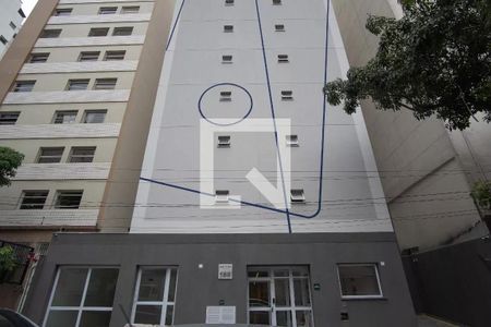 Studio para alugar com 24m², 1 quarto e sem vagaFachada