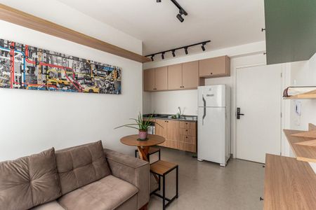 Studio para alugar com 24m², 1 quarto e sem vagaSala