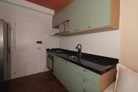 Cozinha de apartamento à venda com 2 quartos, 44m² em Mooca, São Paulo