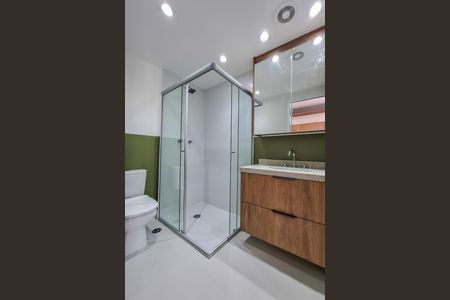 Studio para alugar com 21m², 1 quarto e sem vaga Studio para alugar com 21m², 1 quarto e sem vagaBanheiro