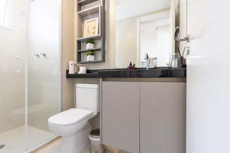 Apartamento à venda com 85m², 2 quartos e 2 vagasBanheiro Social