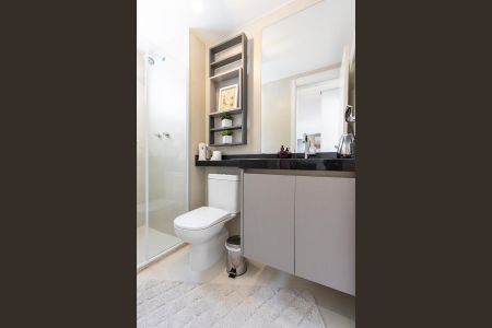 Apartamento à venda com 85m², 2 quartos e 2 vagasBanheiro Social