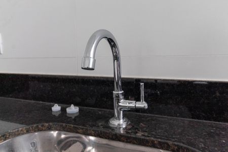 Casa de condomínio à venda com 120m², 2 quartos e 2 vagasCozinha - Torneira