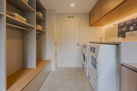 Studio à venda com 36m², 1 quarto e sem vagaLavanderia