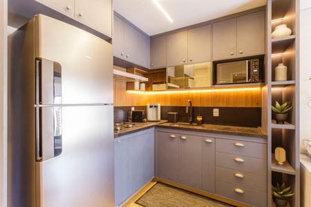 Studio à venda com 29m², 1 quarto e 1 vagaCozinha