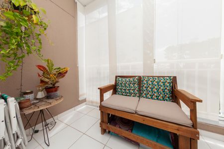 Apartamento à venda com 55m², 2 quartos e 1 vagaVaranda