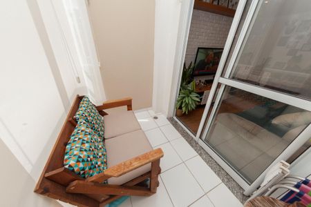 Apartamento à venda com 55m², 2 quartos e 1 vagaVaranda