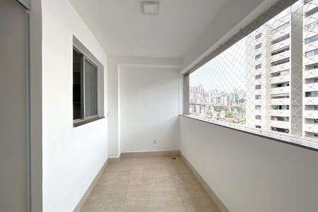 Varanda da Sala de apartamento à venda com 3 quartos, 105m² em Buritis, Belo Horizonte