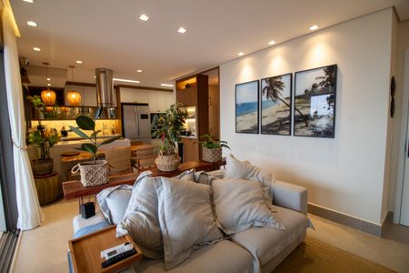 Apartamento à venda com 131m², 3 quartos e 2 vagasSala