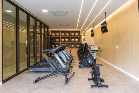 Studio à venda com 27m², 1 quarto e sem vagaÁrea comum - Academia