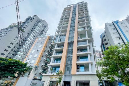 Studio para alugar com 24m², 1 quarto e sem vaga Studio para alugar com 24m², 1 quarto e sem vagaFachada