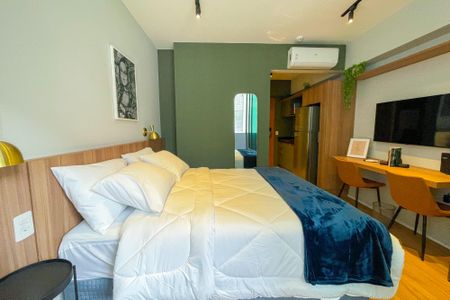 Studio para alugar com 24m², 1 quarto e sem vaga Studio para alugar com 24m², 1 quarto e sem vagaStudio