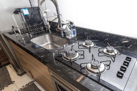 Apartamento à venda com 54m², 1 quarto e 1 vagaCozinha