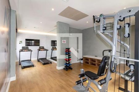 Apartamento para alugar com 38m², 2 quartos e sem vaga Apartamento para alugar com 38m², 2 quartos e sem vagaAcademia