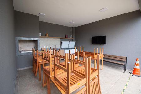 Apartamento à venda com 34m², 2 quartos e sem vagaÁrea comum - Churrasqueira