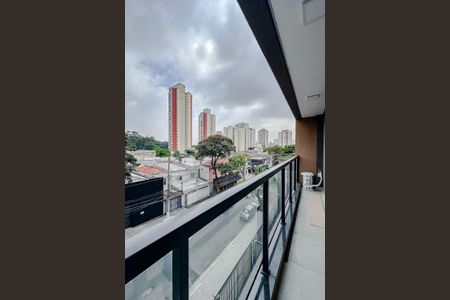 Studio para alugar com 28m², 1 quarto e sem vagaVaranda