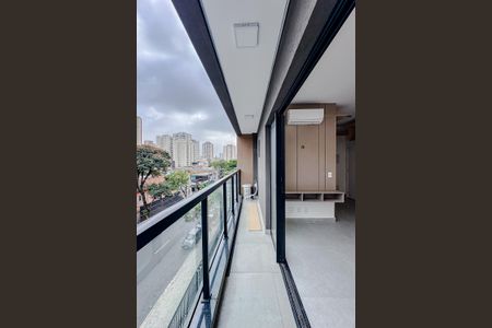 Studio para alugar com 28m², 1 quarto e sem vagaVaranda