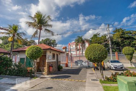 Casa de condomínio à venda com 69m², 2 quartos e 1 vagaFachada e portaria