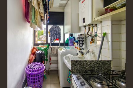Apartamento à venda com 65m², 2 quartos e 1 vagaCozinha e Área de Serviço