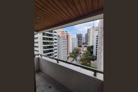 Apartamento para alugar com 192m², 3 quartos e 3 vagasVista da Varanda da Suíte 1