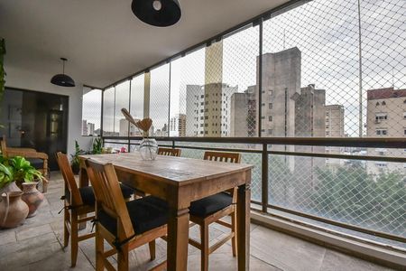 Varanda de apartamento à venda com 4 quartos, 261m² em Vila Morumbi, São Paulo