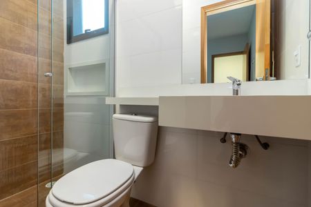 Casa à venda com 127m², 3 quartos e 2 vagasBanheiro da Suíte 1