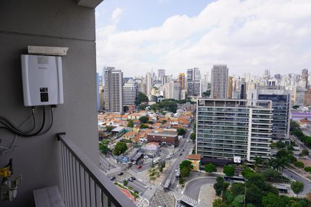 Studio à venda com 30m², 1 quarto e sem vagaVaranda
