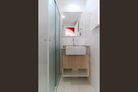 Studio para alugar com 34m², 1 quarto e 1 vaga Studio para alugar com 34m², 1 quarto e 1 vagaBanheiro