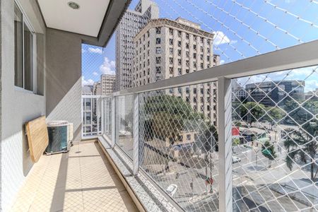 Studio para alugar com 34m², 1 quarto e 1 vaga Studio para alugar com 34m², 1 quarto e 1 vagaVaranda