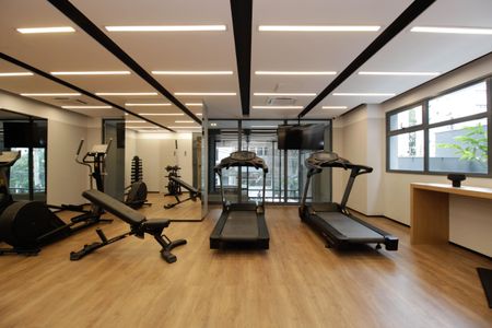 Apartamento à venda com 108m², 2 quartos e 1 vaga Apartamento à venda com 108m², 2 quartos e 1 vagaÁrea comum - Academia