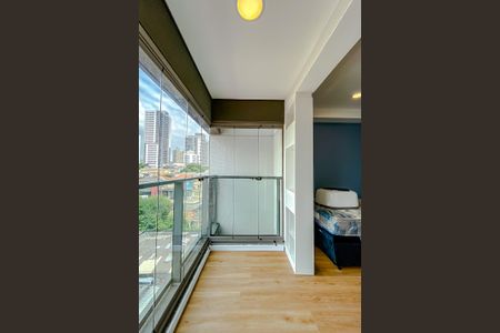 Apartamento para alugar com 25m², 1 quarto e sem vagaVaranda