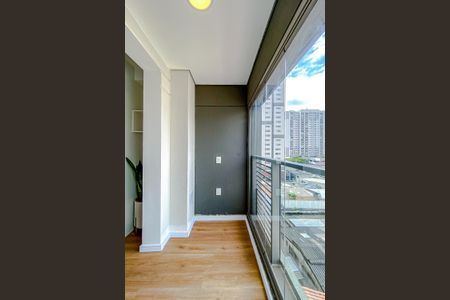 Apartamento para alugar com 25m², 1 quarto e sem vagaVaranda