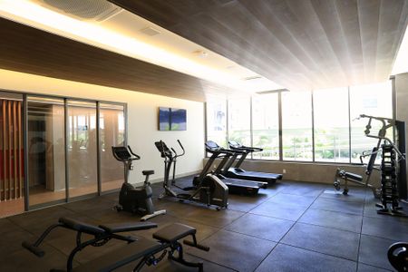 Apartamento à venda com 107m², 2 quartos e 3 vagasÁrea comum - Academia