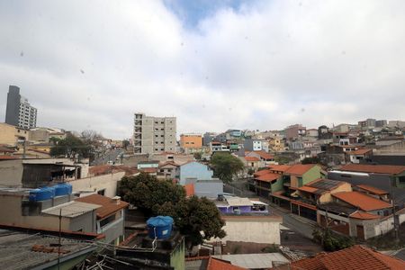 Vista da Sala de apartamento à venda com 2 quartos, 57m² em Vila Curuçá, Santo André