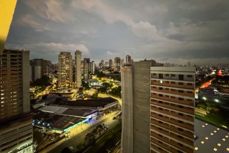 Studio à venda com 25m², 1 quarto e sem vagaVista da Sacada