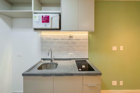 Studio à venda com 25m², 1 quarto e sem vagaCozinha