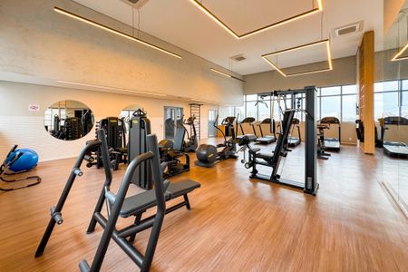 Studio à venda com 25m², 1 quarto e sem vagaAcademia